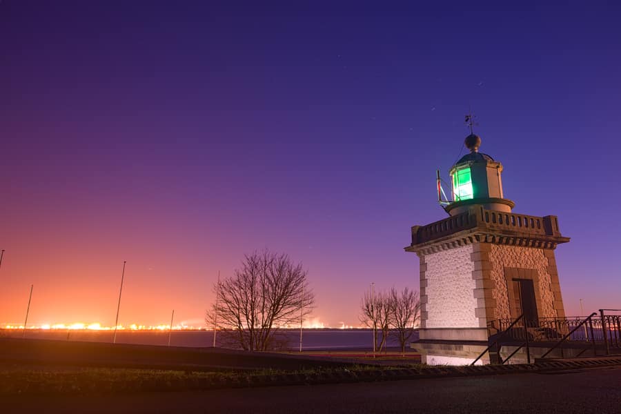 Le phare à l’heure bleue